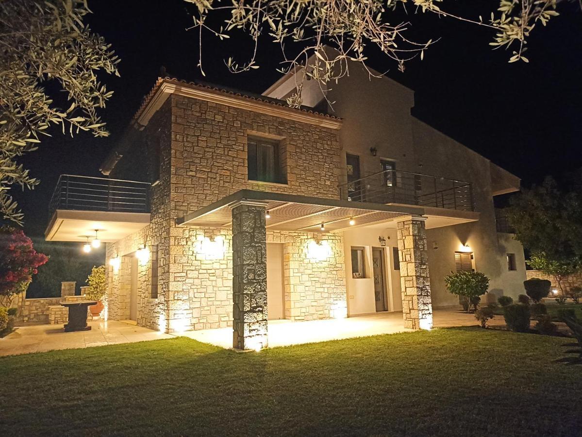 Villa Seaside Retreat House Paralia Sergoulas Esterno foto