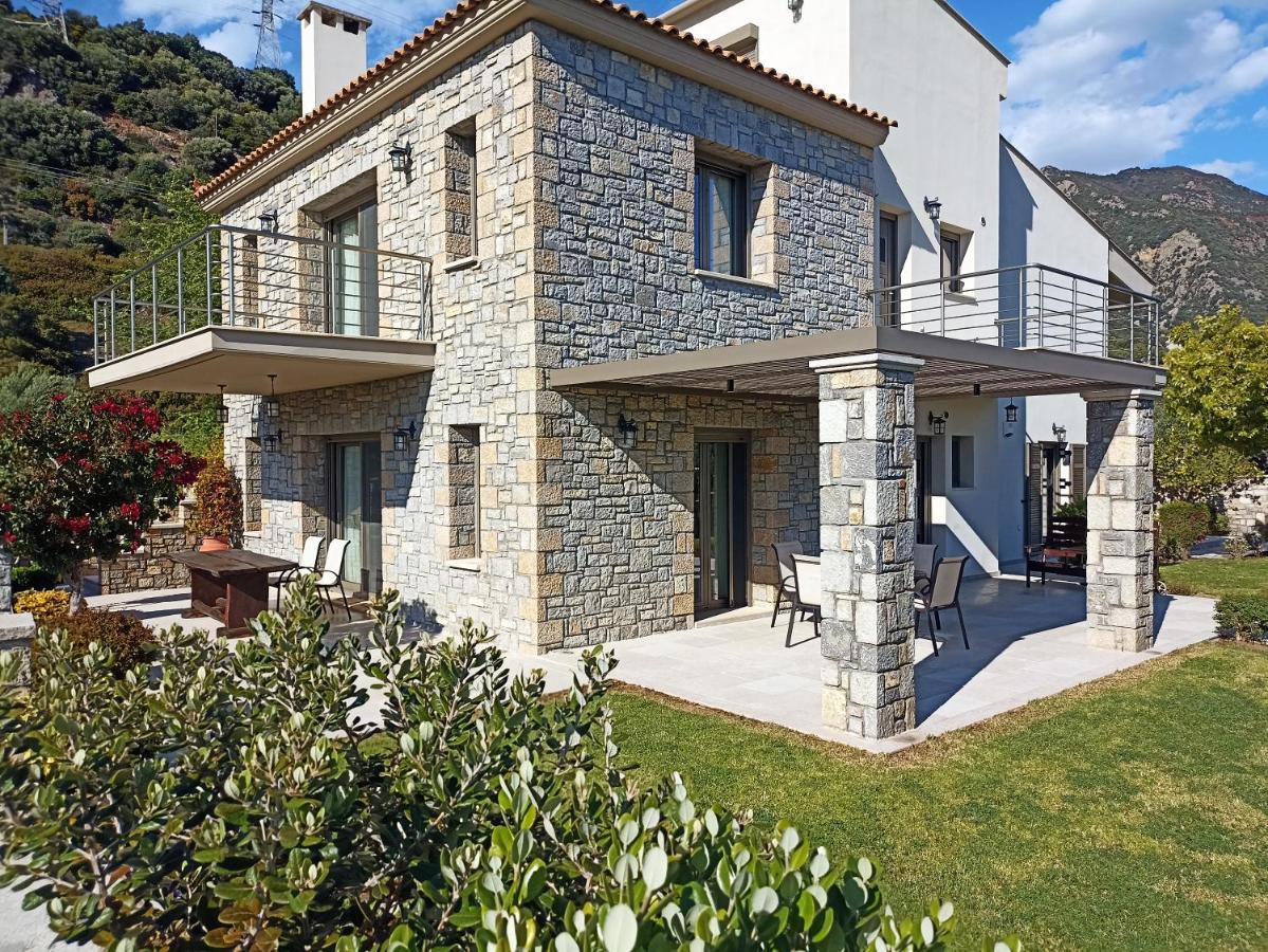 Villa Seaside Retreat House Paralia Sergoulas Esterno foto
