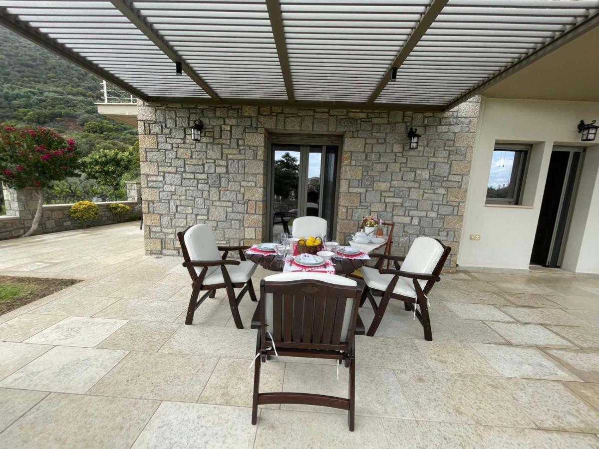 Villa Seaside Retreat House Paralia Sergoulas Esterno foto
