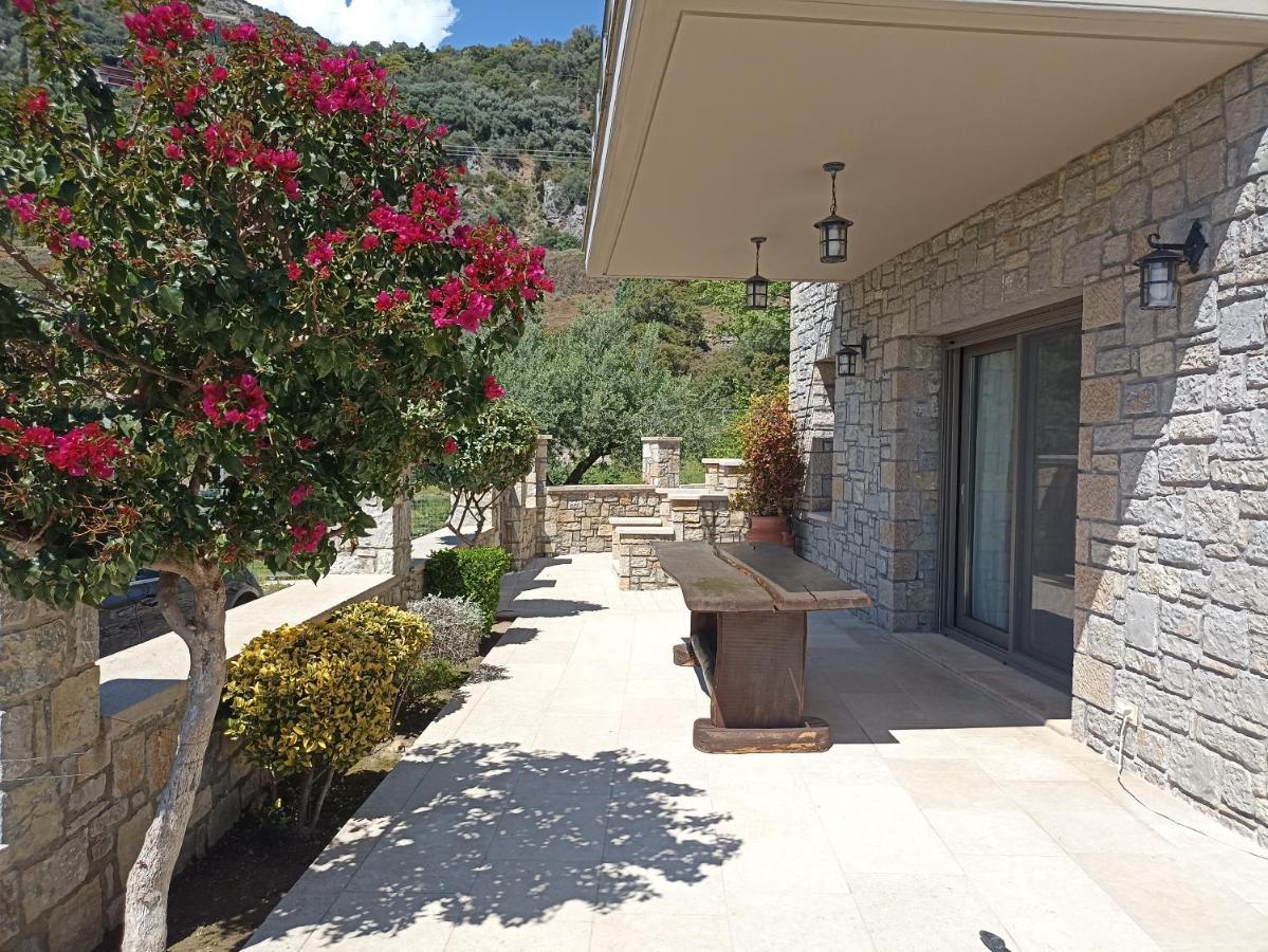 Villa Seaside Retreat House Paralia Sergoulas Esterno foto