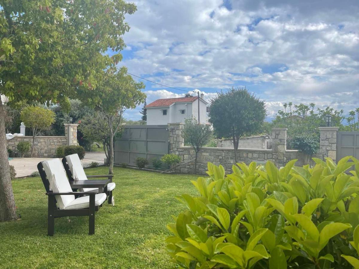 Villa Seaside Retreat House Paralia Sergoulas Esterno foto