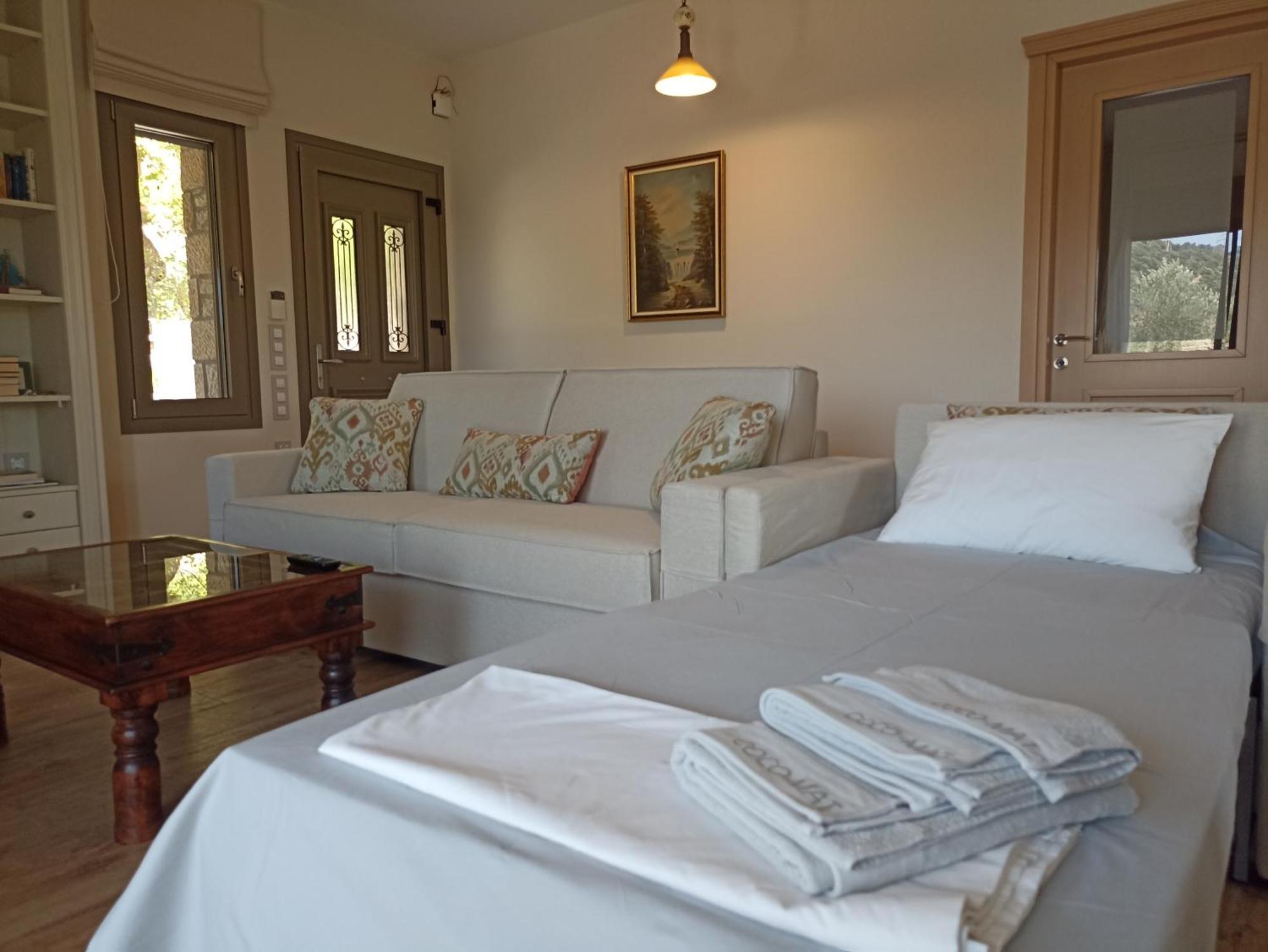 Villa Seaside Retreat House Paralia Sergoulas Esterno foto