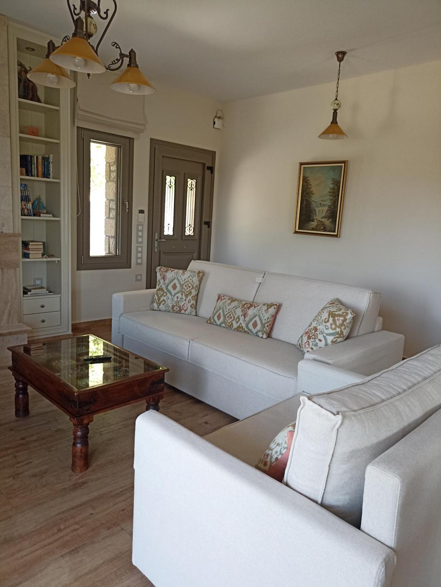 Villa Seaside Retreat House Paralia Sergoulas Esterno foto