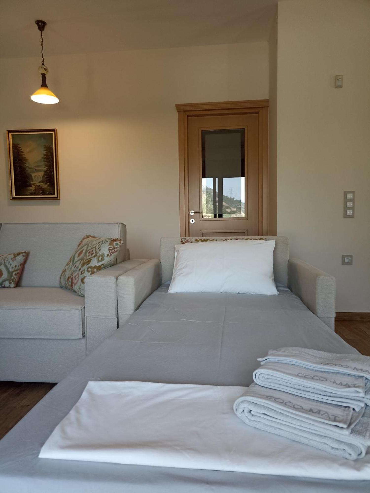 Villa Seaside Retreat House Paralia Sergoulas Esterno foto