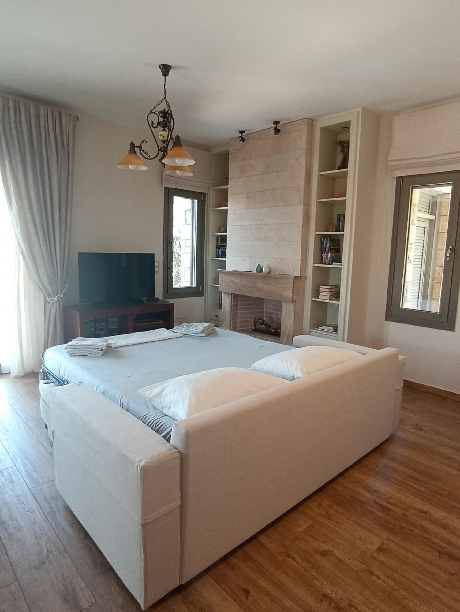 Villa Seaside Retreat House Paralia Sergoulas Esterno foto