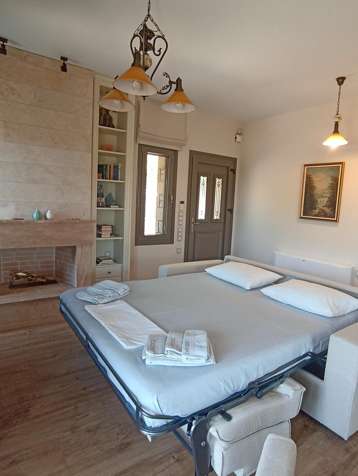 Villa Seaside Retreat House Paralia Sergoulas Esterno foto