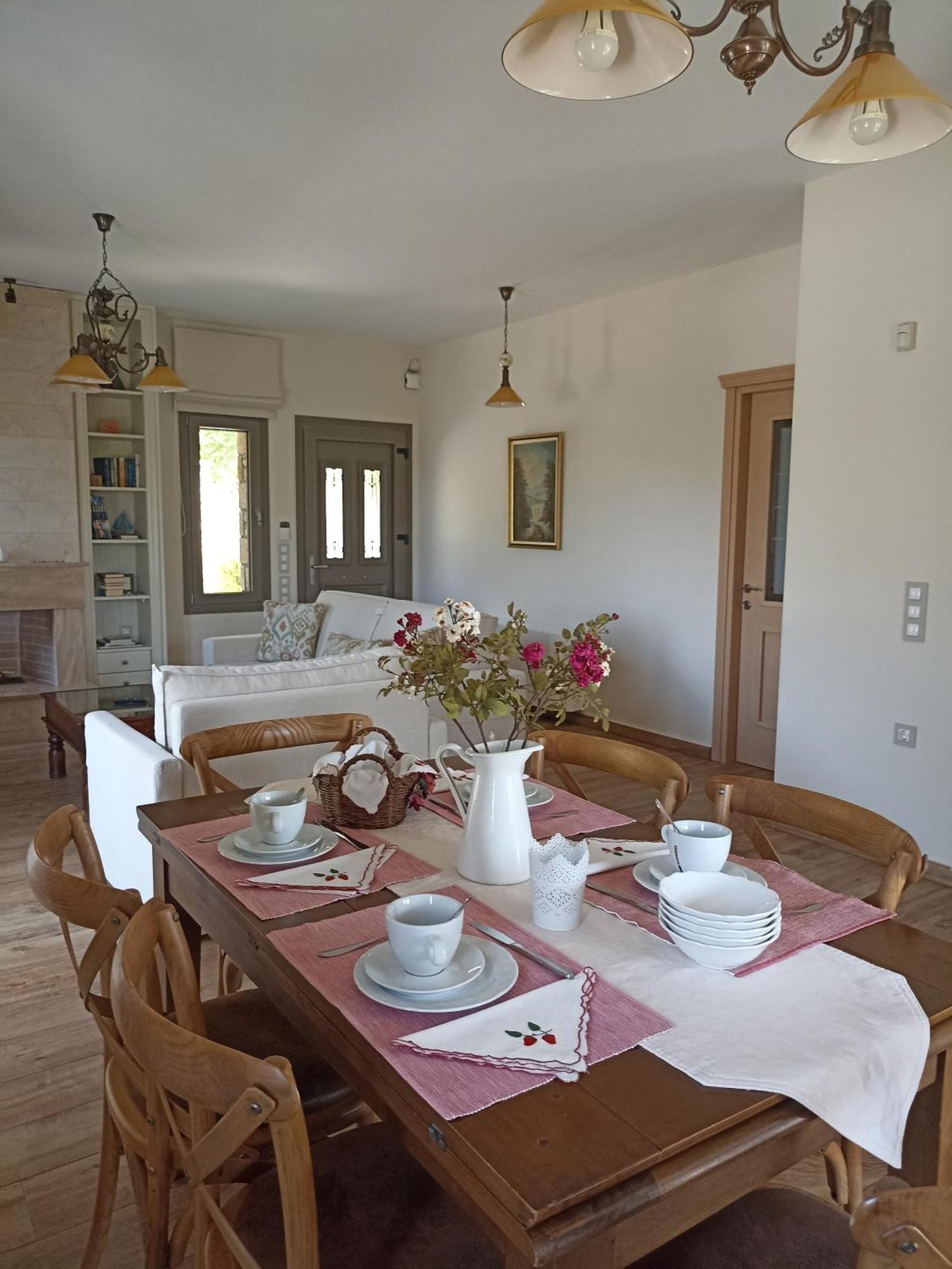 Villa Seaside Retreat House Paralia Sergoulas Esterno foto